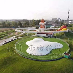 2020景区生态园迅速走红的产品充气蹦蹦云