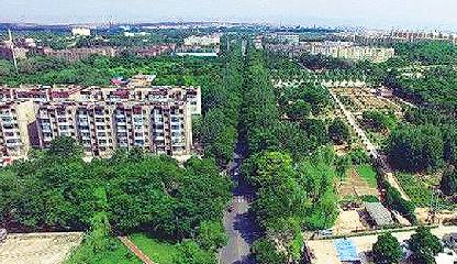 企业风采 一个 炮眼 栽一棵树,银光集团持续60年在 腾格里沙漠边缘建起一座 生态园林工厂 西北有个 工字号 塞罕坝